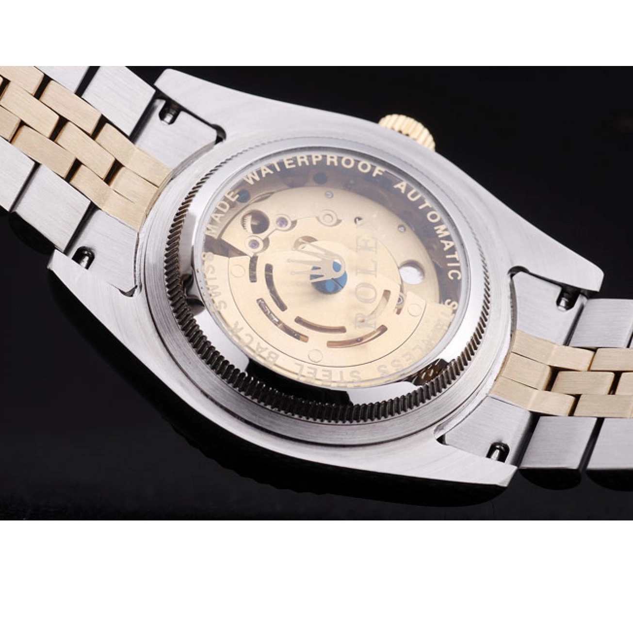 MiroTime 0710 Rolex Datejust Silver Dial Diamonds Ribbed Bezel 7454